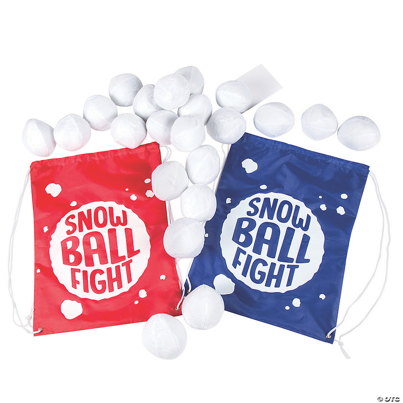 Snowball Fight Game with Storage Bags for 2 - 26 Pc. Image