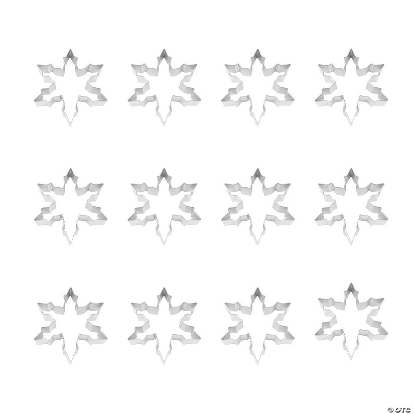 Snowflake Narrow 5" Cookie Cutters Image