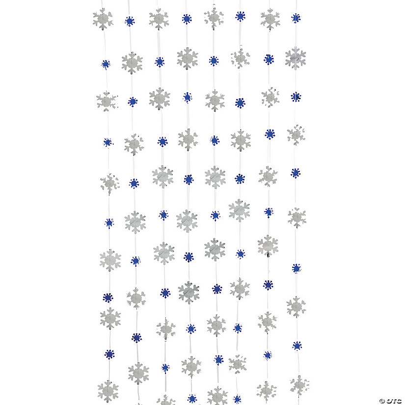 Snowflake String Decorations - 12 Pc. Image