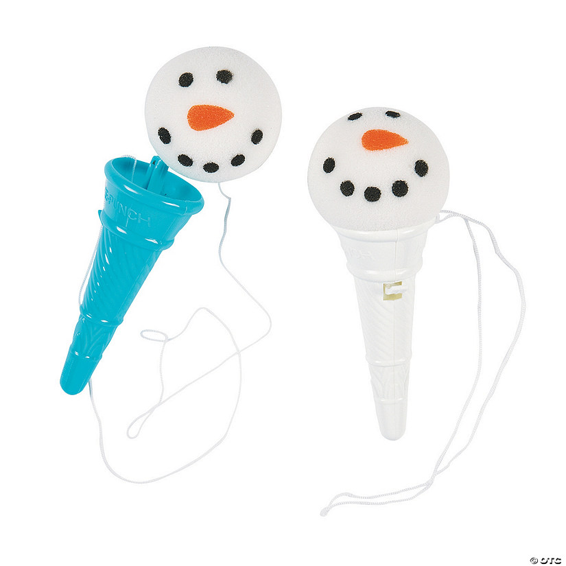 Snowman Snow Cone Shooters - 12 Pc. Image