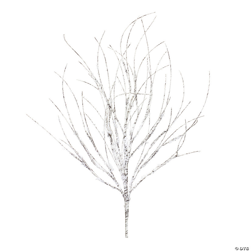 Snowy Branch (Set Of 12) 32.5"H Acrylic Image
