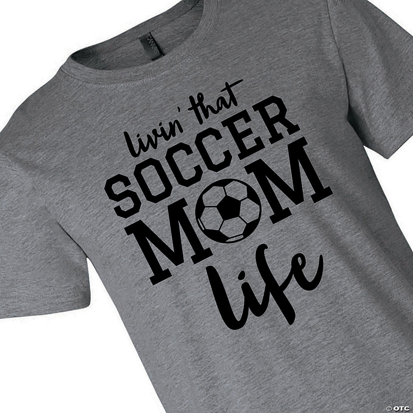Soccer Mom Life Adult&#39;s T-Shirt Image