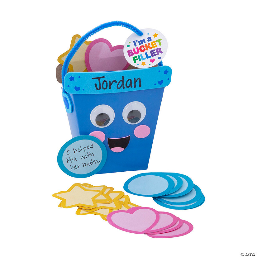 Social Emotional Learning Bucket Filler Craft Kit - Makes 12 Image