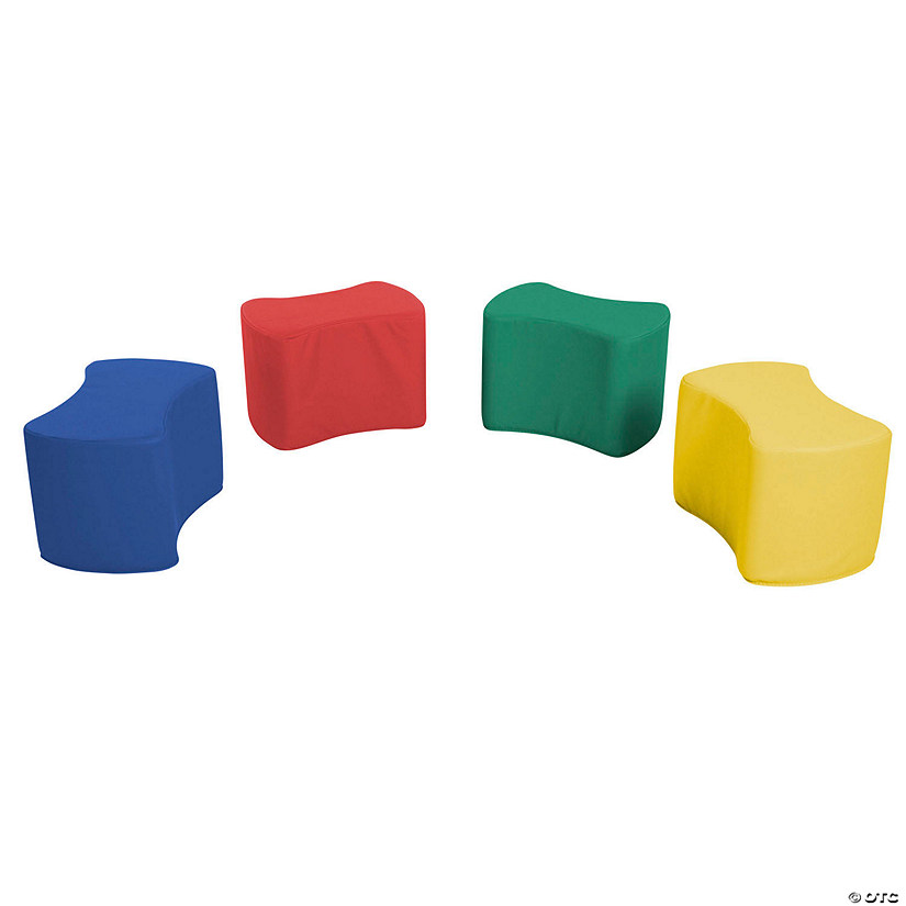 SoftScape Butterfly Seating Set 12" Height, 4-Piece - Assorted Image