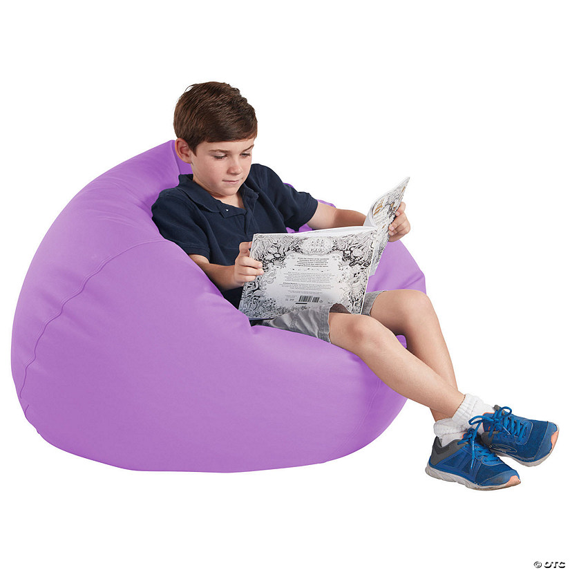 SoftScape Classic 35" Standard Bean Bag - Lavender Image