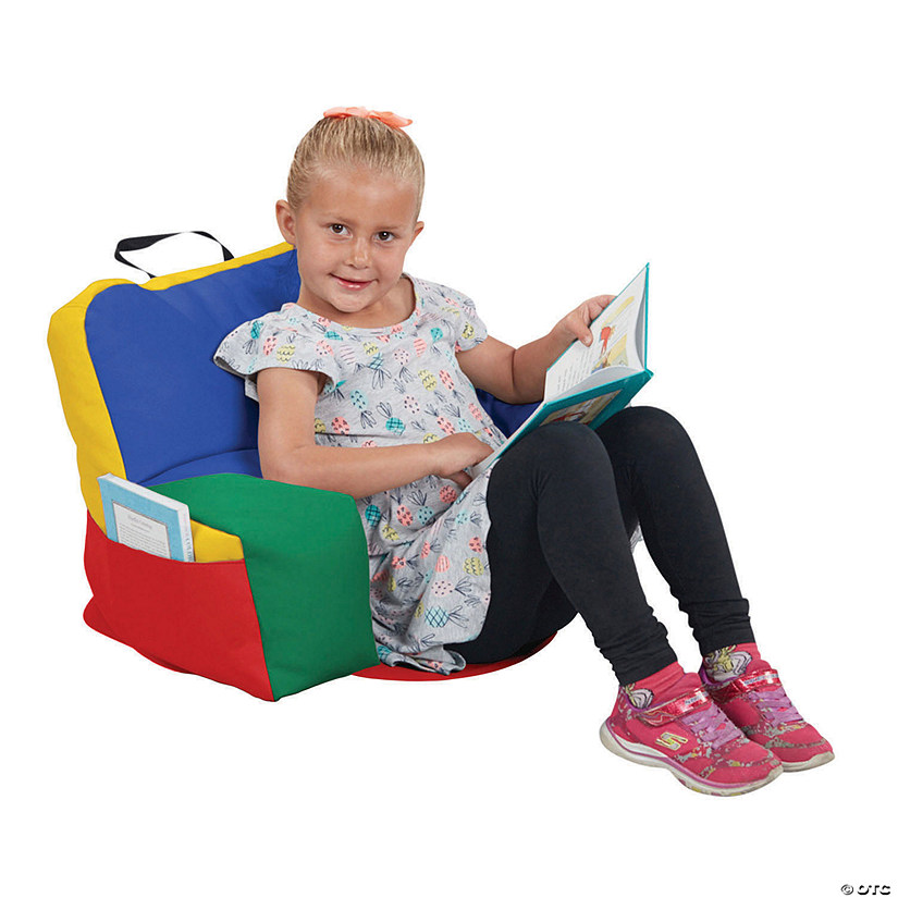 SoftScape Relax N Read Bean Bag Chair - Assorted Image