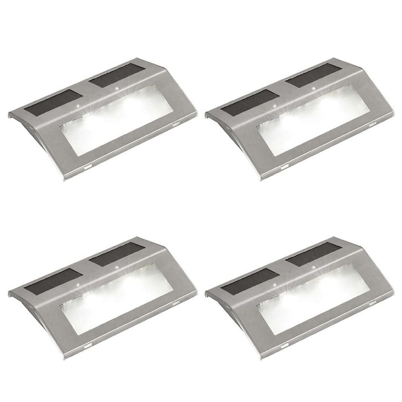 Solar 4 x Stair Lamp Image