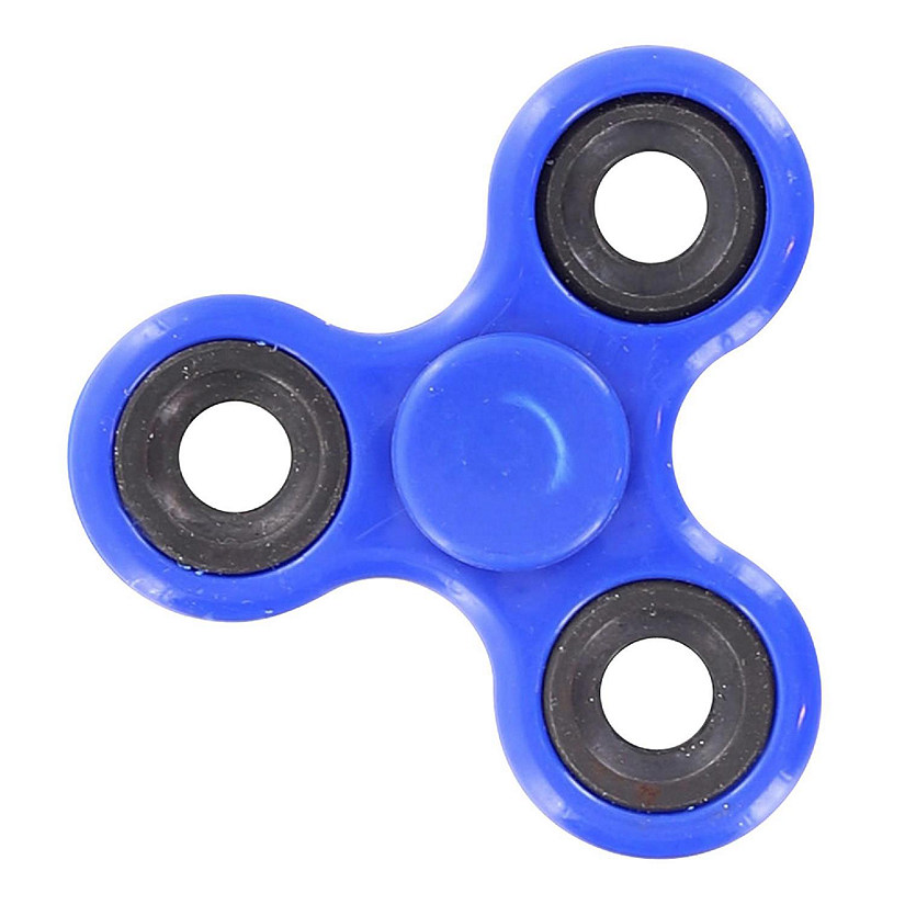 Solid Color Fidget Spinner  Blue Image
