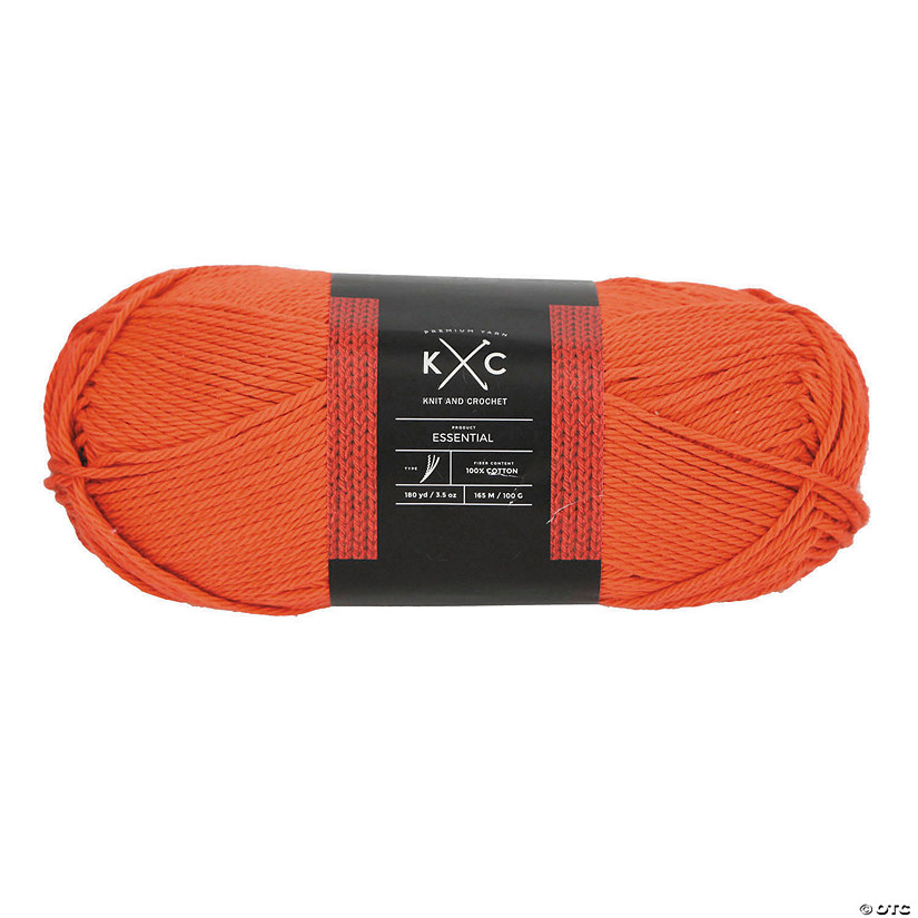 Solid Color Light Weight Cotton Yarn - 3 Skeins Image