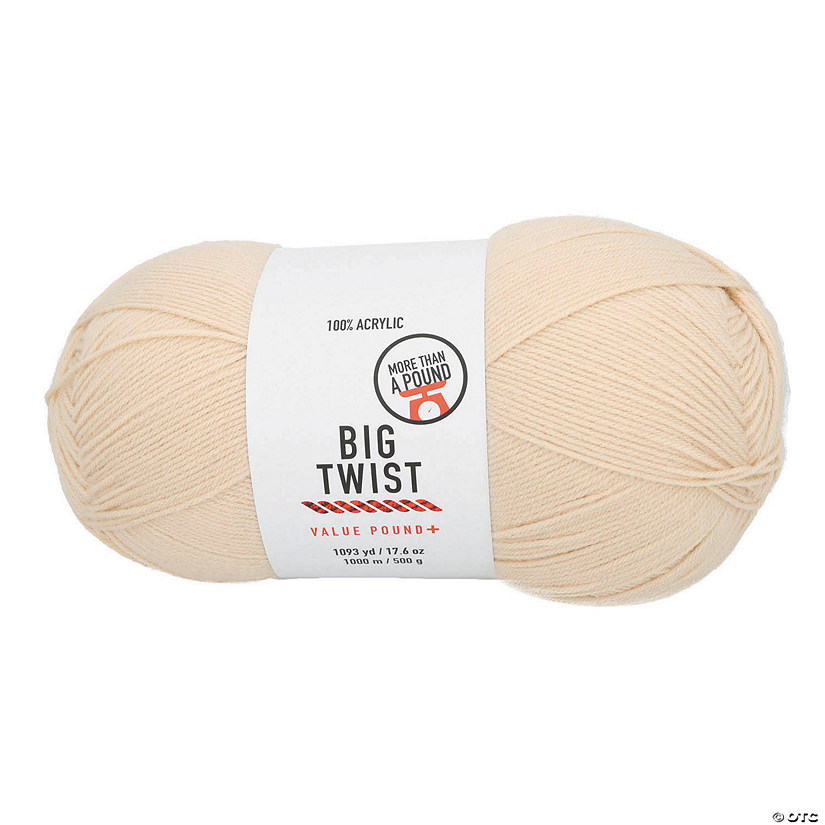 Solid Color Medium Weight Acrylic Yarn - 1 lb. Skein Image
