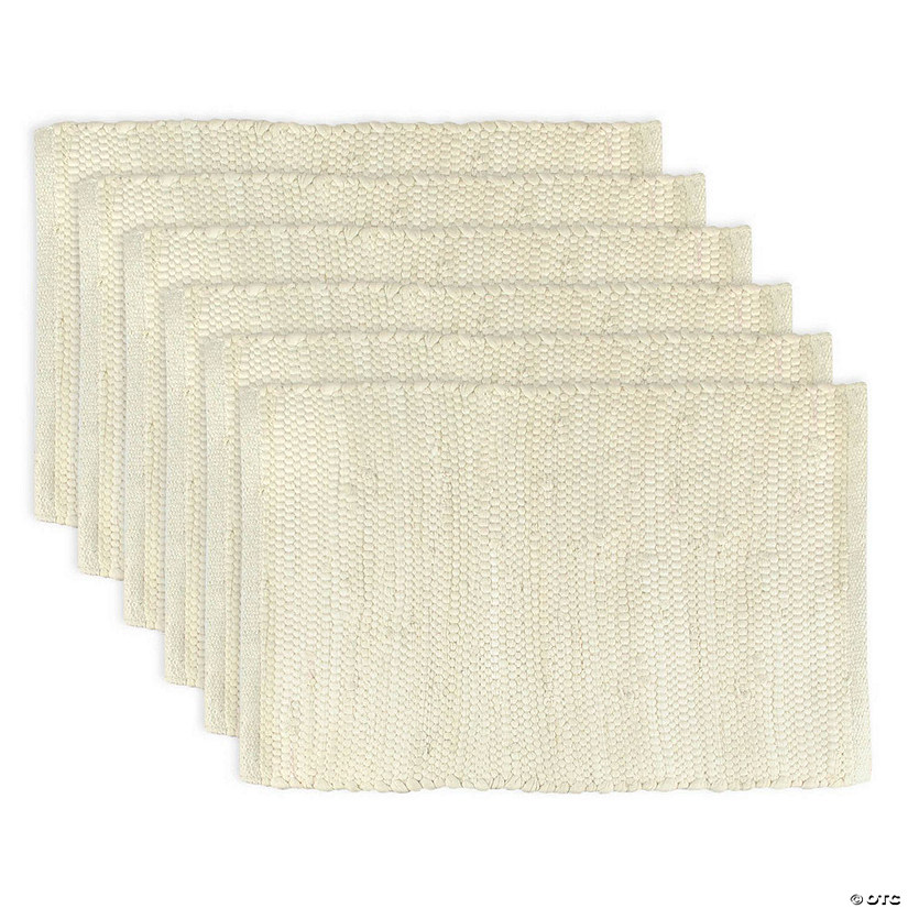 Solid Natural Chindi Placemat (Set Of 6) Image