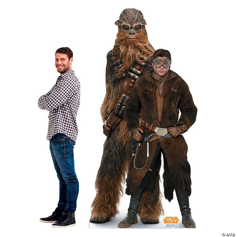Solo: A Star Wars Story&#8482; Han Solo & Chewbacca Life-Size Cardboard Stand-Up Image