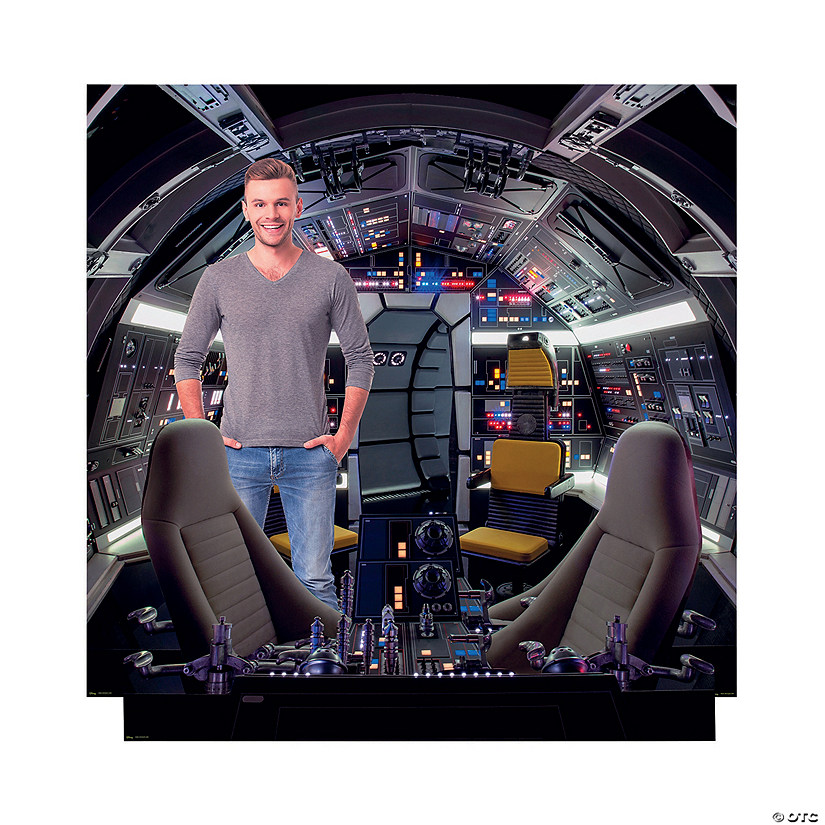 Solo: A Star Wars Story&#8482; Millennium Falcon Cockpit Life-Size Cardboard Stand-Up Image