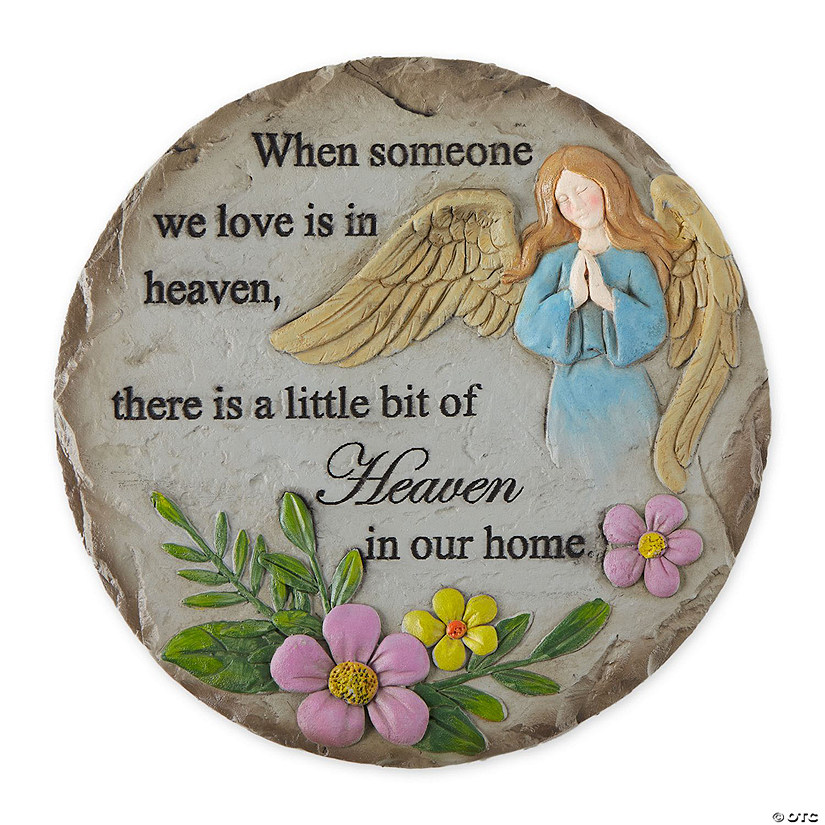 Someone In Heaven, Little Bit Of Heaven In Our Home Memorial Stepping Stone Image