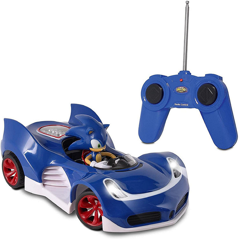 Sonic All-Stars Racing Transformed Full Function Remote Controlled Car w/ Lights Image