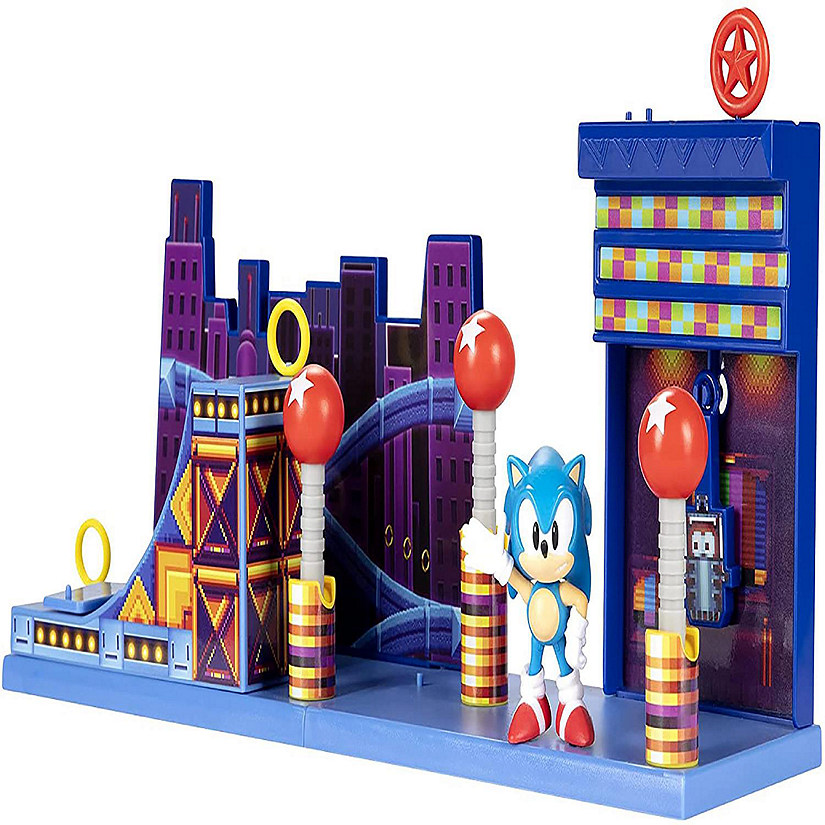 Sonic the Hedgehog 2.5 Inch Figure Playset  Studiopolis Zone Image