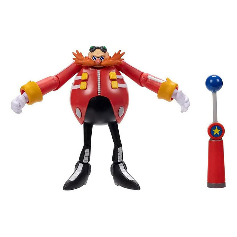 Sonic the Hedgehog 4 Inch Figure  Dr. Eggman (Modern) with Checkpoint Image