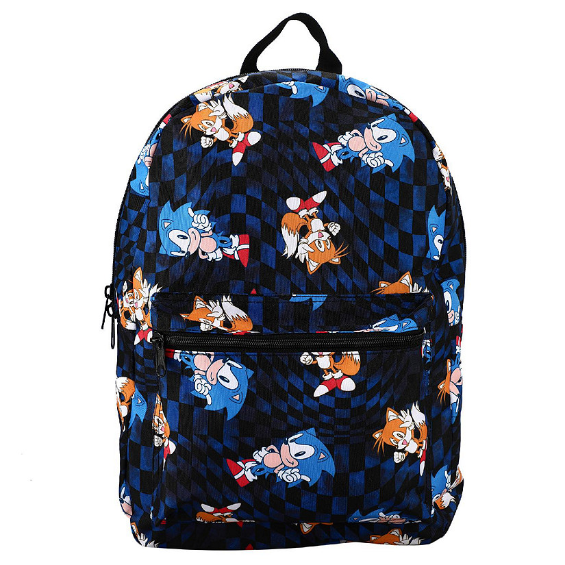 Sonic The Hedgehog Character Print Backpack Image