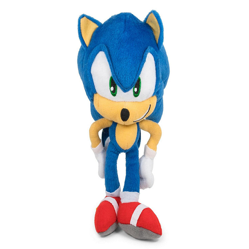 Sonic The Hedgehog Collector Plush Toy Clip-On  8 Inches Tall Image