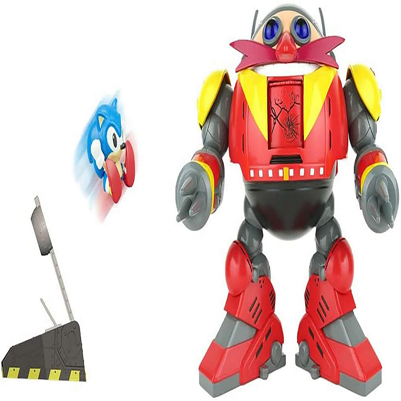Sonic the Hedgehog Giant Eggman Robot Battle Set Image