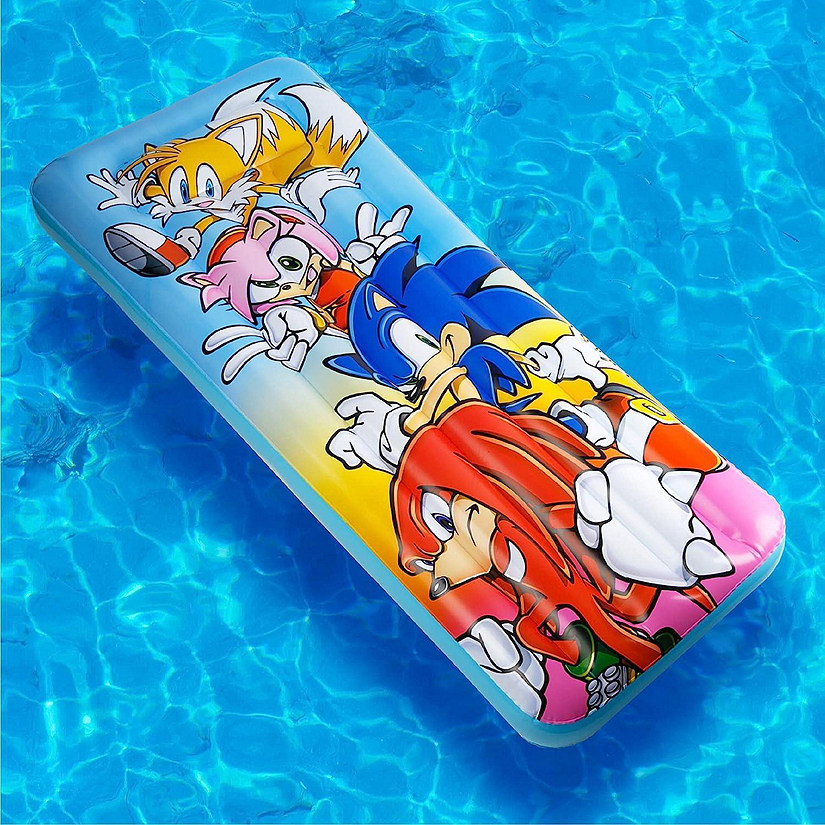 Sonic The Hedgehog Inflatable Pool Float Image