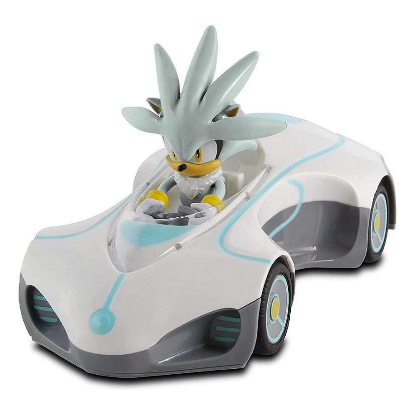 Sonic the Hedgehog Silver Pull Back Racer Image