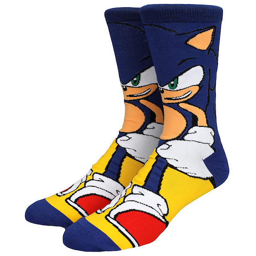 Sonic the Hedgehog Sonic Animigos 360 Socks Image
