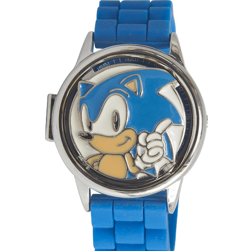 Sonic the Hedgehog Spinning Dial Wristwatch Image