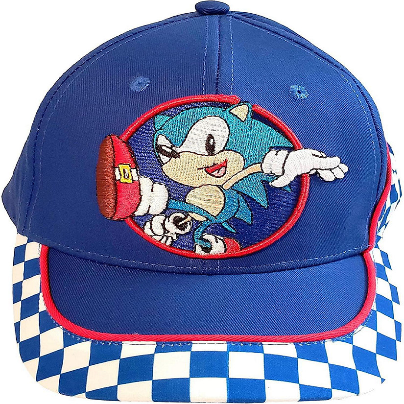 Sonic the Hedgehog Team Racing Adjustable Snapback Hat  One Size Image