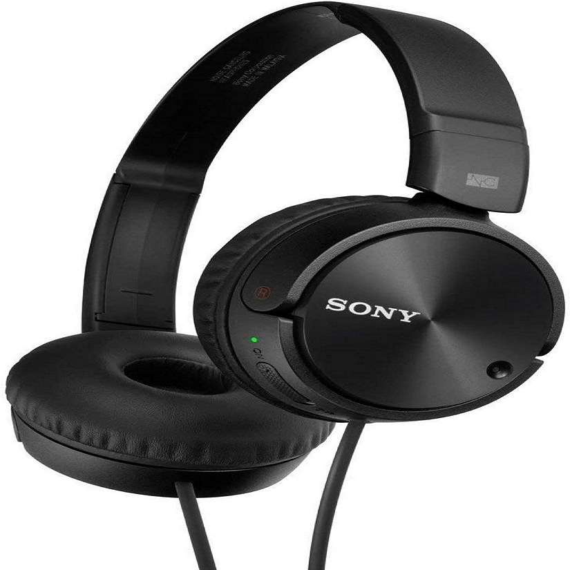 Sony MDRZX110NC Noise Cancelling Headphones, Black Image