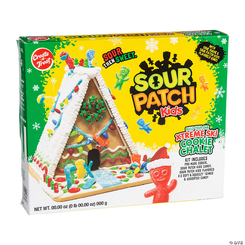 Sour Patch Kids<sup>&#174;</sup> Build Your Own Xtreme Ski Cookie Chalet Image