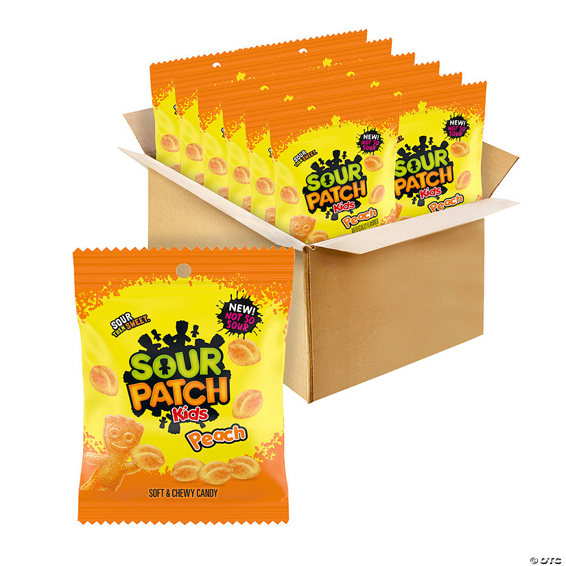 Sour Patch<sup>&#174;</sup> Kids Peach Candy Packs - 12 Pc. Image