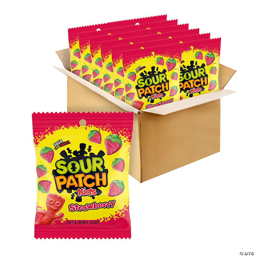 Sour Patch<sup>&#174;</sup> Kids Strawberry Candy Packs - 12 Pc. Image