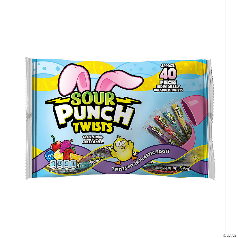 Sour Punch<sup>&amp;#174;</sup> Twists - 40 Pc. Image