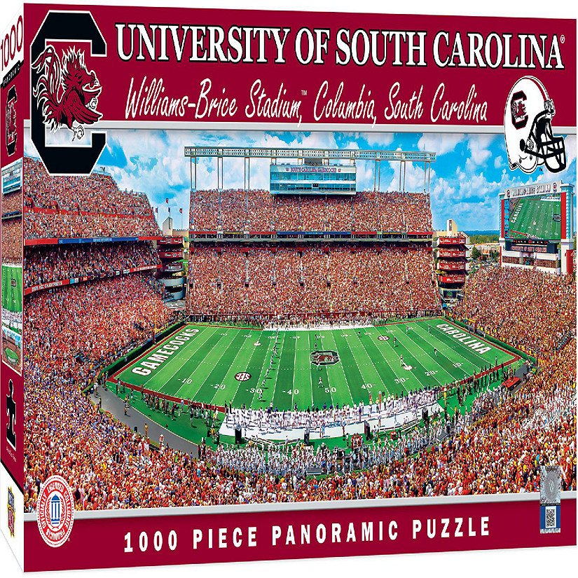 South Carolina Gamecocks - 1000 Piece Panoramic Jigsaw Puzzle Image