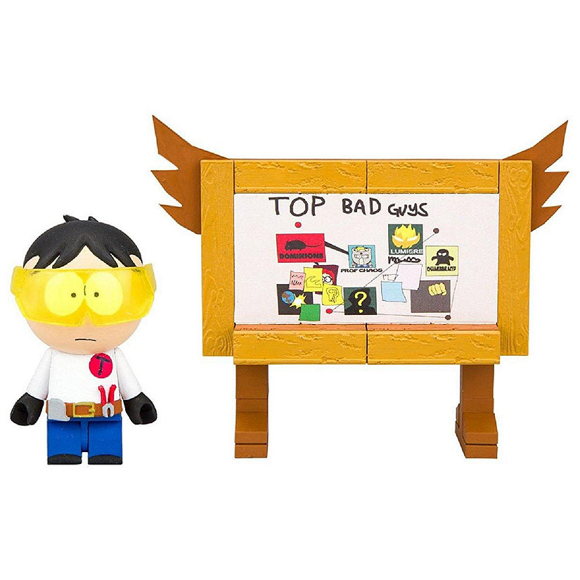 South Park Top Bad Guys Board 45-Piece Construction Set w/ Toolshed Stan Image