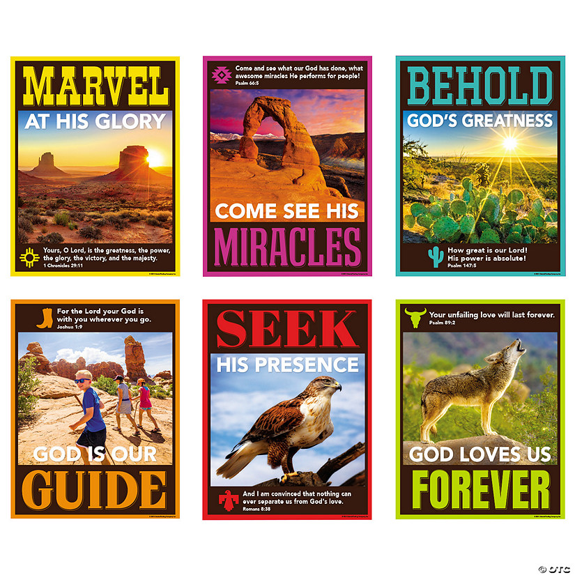 Southwest VBS Posters - 6 Pc. Image