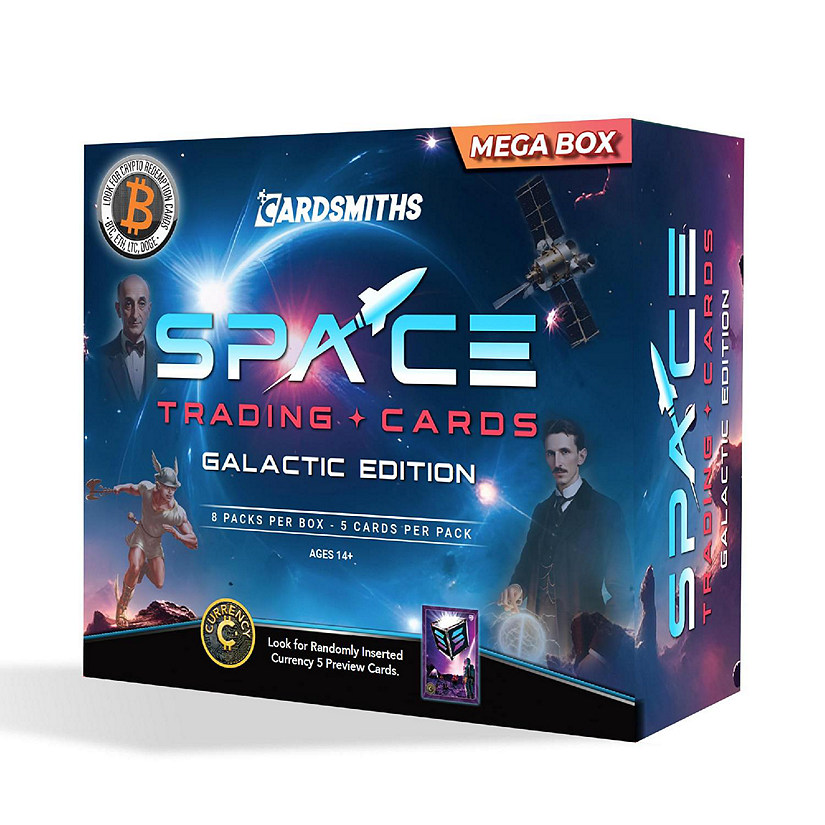 SPACE: Galactic Edition Trading Cards Master Case  24 Mega Boxes Image