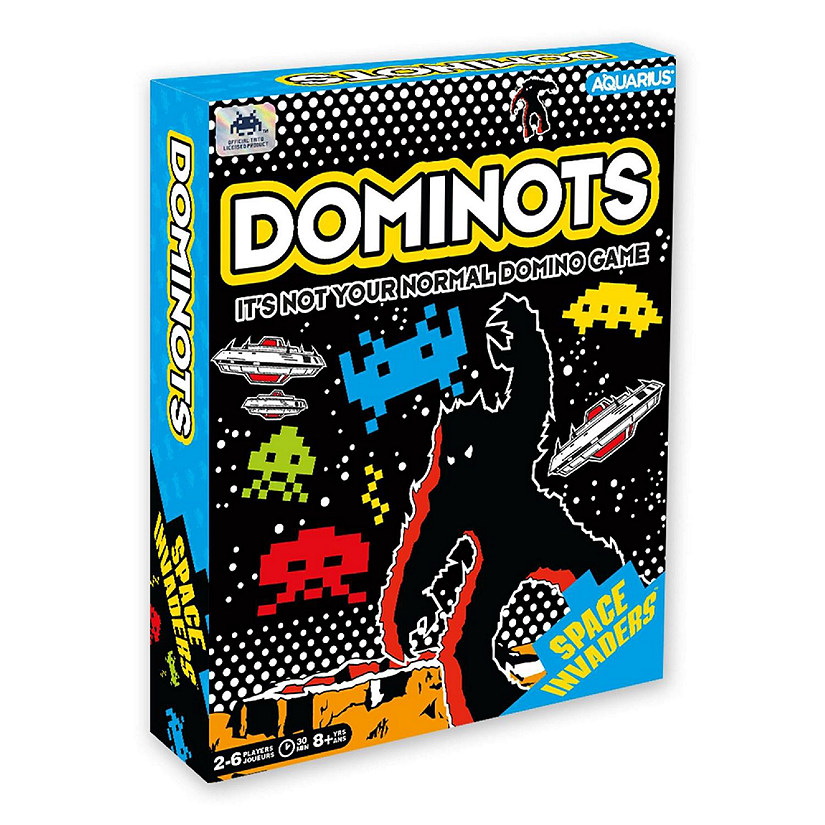 Space Invaders Glow in the Dark Dominots Tile Game Image