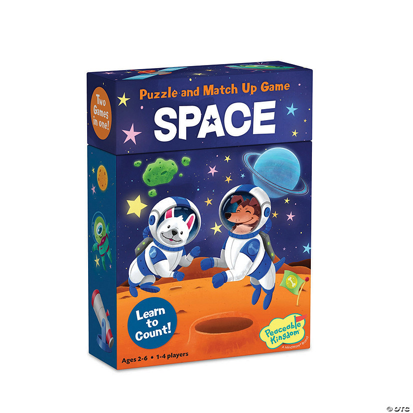Space Match Up Counting Game & Puzzle Image