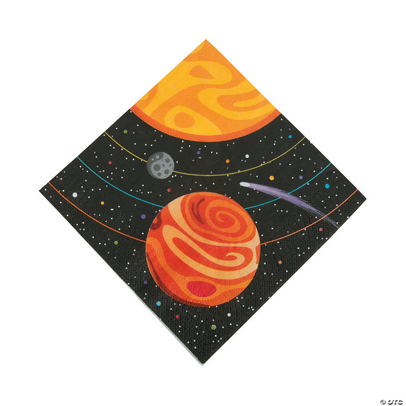 Space Party Luncheon Napkins - 16 Pc. Image