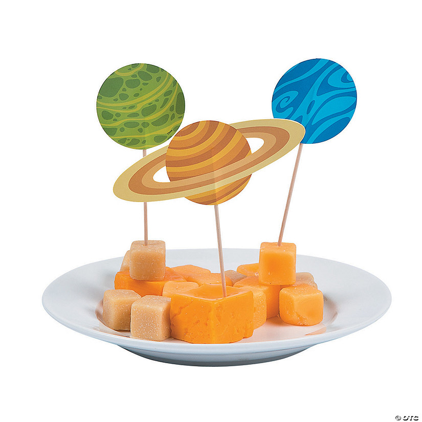 Space Party Picks - 25 Pc. Image