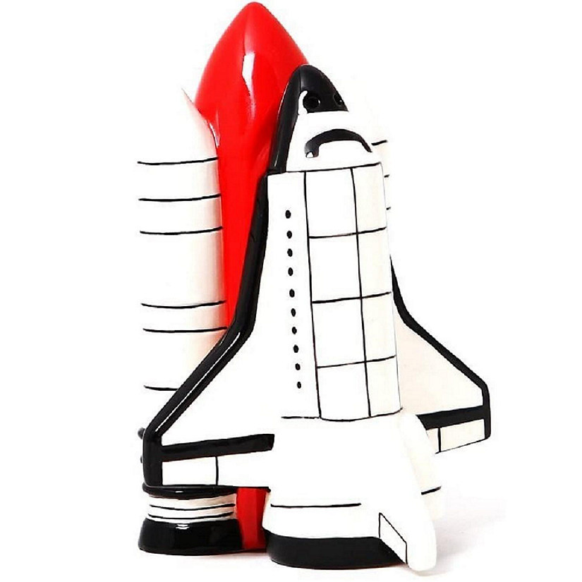 Space Shuttle Ceramic Salt and Pepper Shaker Set Oriental