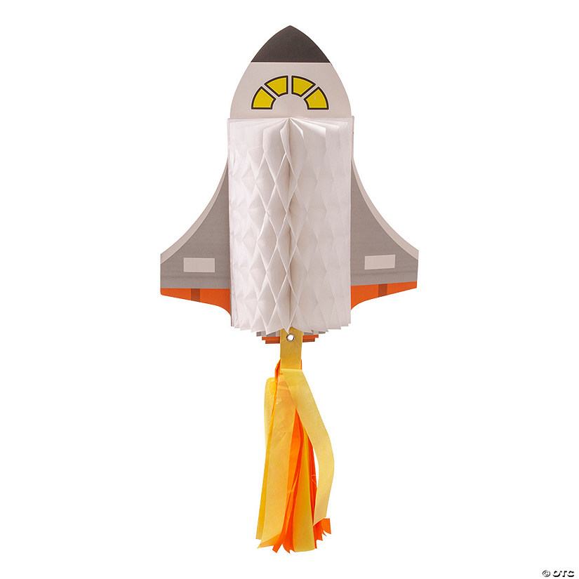 Space Shuttle Hanging Decorations - 3 Pc. Image