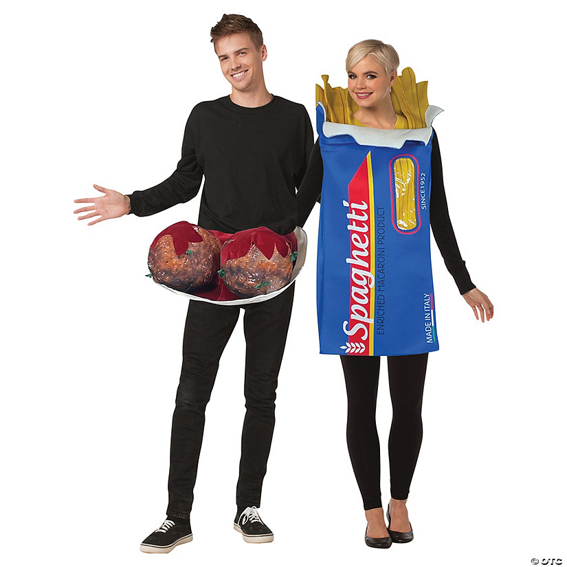 Spaghetti &amp; Meatballs Couple Image