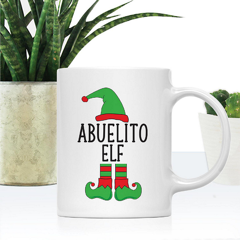 Spanish Family Elf Abuelito Ceramic Mug Image