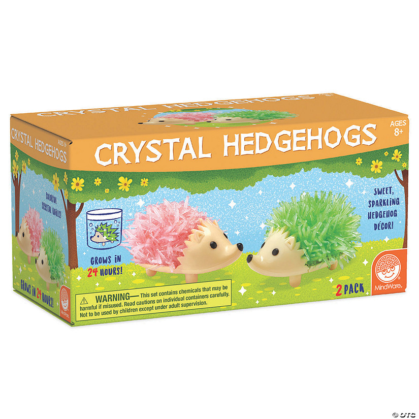 Sparkle Formations Crystal Hedgehogs: Bright Colors Image