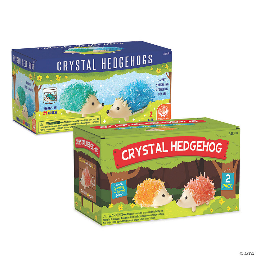 Sparkle Formations: Crystal Hedgehogs Set of 2 Image