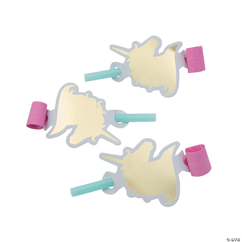 Sparkle Unicorn Blowouts - 8 Pc. Image