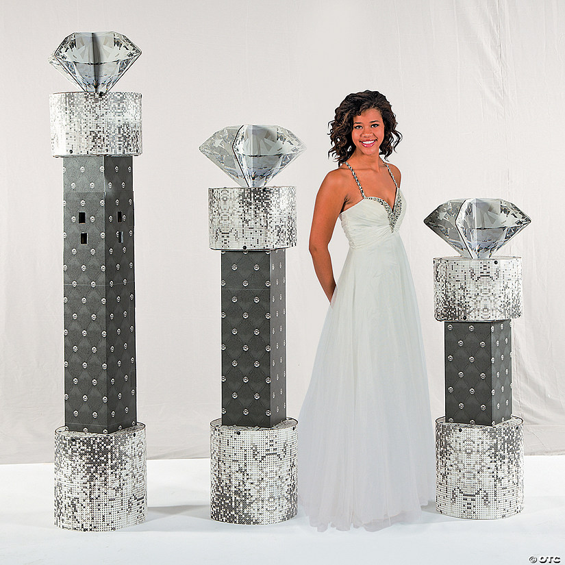 Sparkling Night Columns - 3 Pc. Image